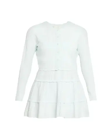 LoveShackFancy Nadiya Pointelle-Knit Cardigan | Thumbnail 1 LoveShackFancy Nadiya Pointelle-Knit Cardigan | Thumbnail 1