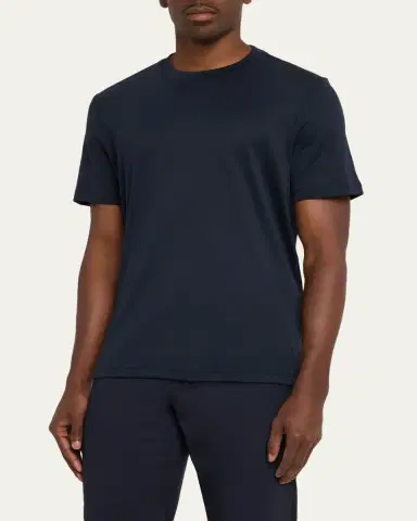 Brioni Men's ea Island Cotton Crewneck T-Shirt | Thumbnail 8 Brioni Men's ea Island Cotton Crewneck T-Shirt | Thumbnail 8