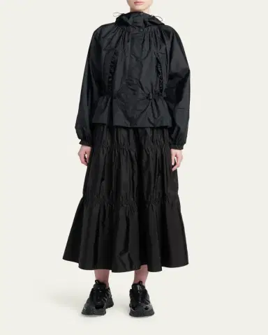 Moncler Genius Imaginaire Canvas Short Parka | Thumbnail 2 Moncler Genius Imaginaire Canvas Short Parka | Thumbnail 2