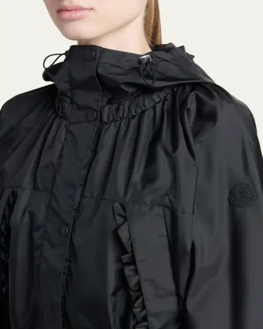 Moncler Genius Imaginaire Canvas Short Parka | Thumbnail 5 Moncler Genius Imaginaire Canvas Short Parka | Thumbnail 5