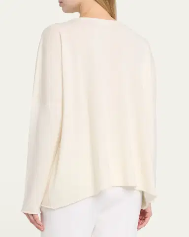 Eskandar A-line Cashmere Sweater | Thumbnail 2 Eskandar A-line Cashmere Sweater | Thumbnail 2