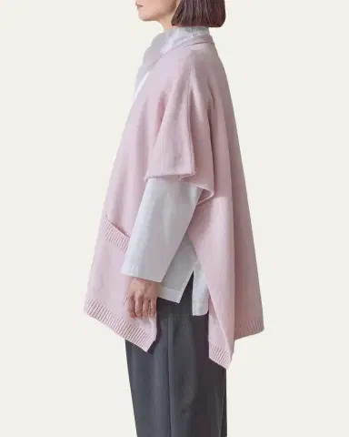 Eskandar Side-Slit Cashmere Cardigan | Thumbnail 4 Eskandar Side-Slit Cashmere Cardigan | Thumbnail 4