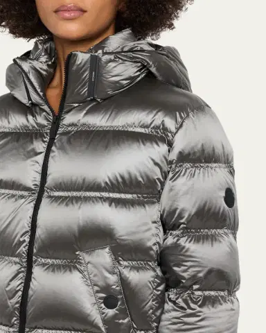 Moncler Quilted Short Down Jacket | Thumbnail 5 Moncler Quilted Short Down Jacket | Thumbnail 5