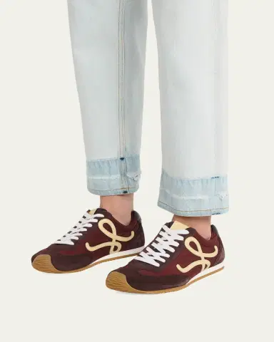 Loewe Ballet Runner 2.0 Mixed Leather Sneakers | Thumbnail 2 Loewe Ballet Runner 2.0 Mixed Leather Sneakers | Thumbnail 2