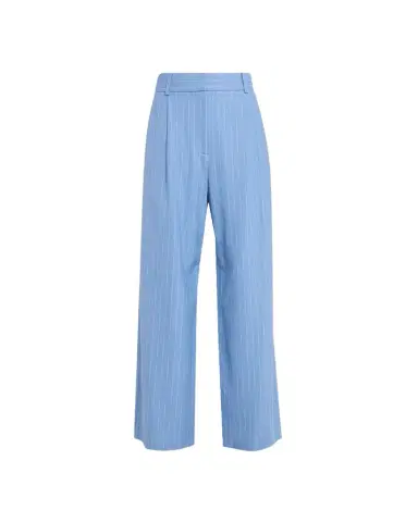 Veronica Beard Heyser Pinstripe Wide-Leg Pants | Thumbnail 1 Veronica Beard Heyser Pinstripe Wide-Leg Pants | Thumbnail 1
