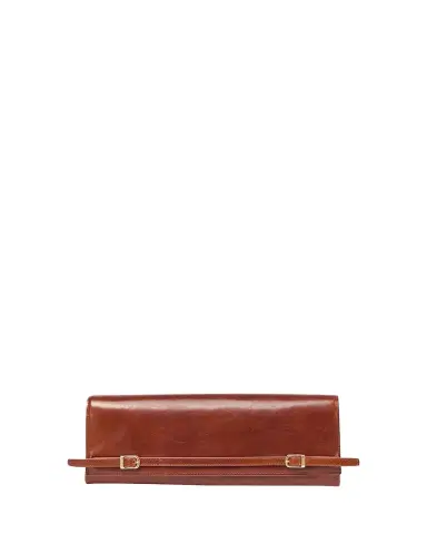 Simkhai River East-West Leather Clutch Bag | Thumbnail 1