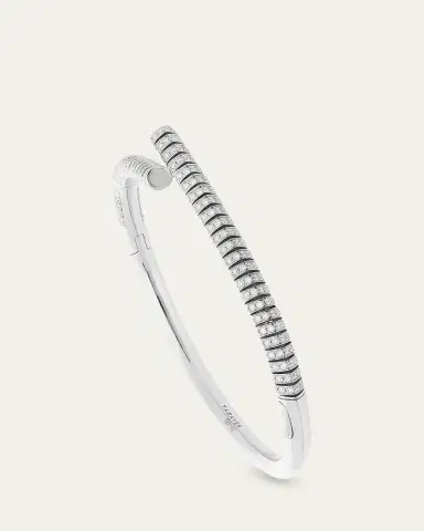 TABAYER 18K White Gold Diamond Oera Bracelet | Thumbnail 2