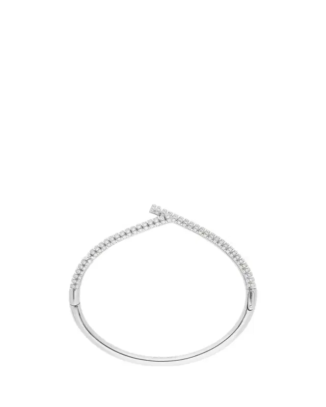 TABAYER 18K White Gold Diamond Oera Bracelet