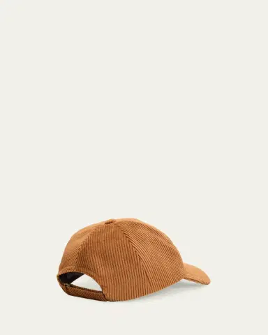 Moncler Corduroy Logo Baseball Cap | Thumbnail 2