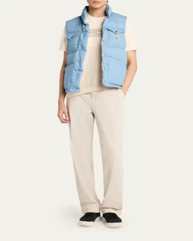 Moncler Men's Quilted Puffer Vest | Thumbnail 2