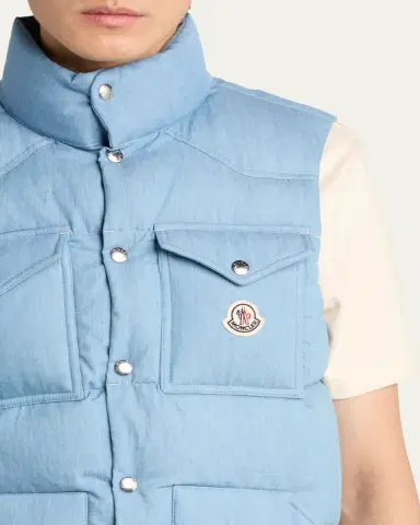 Moncler Men's Quilted Puffer Vest | Thumbnail 5