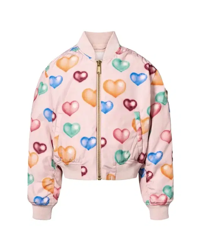 Molo Girl 's Hedia Bomber Jacket, Size 8-12