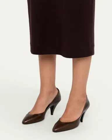 Jude 80mm Haze Leather Pumps | Thumbnail 2