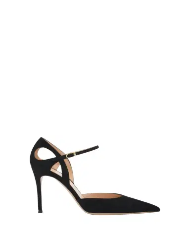 Gianvito Rossi 95mm Suede Pointed-Toe Pumps | Thumbnail 1