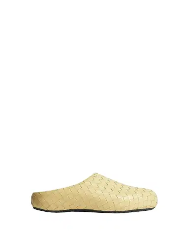 Bottega Veneta Men's Klog Intrecciato Leather Mules | Thumbnail 1