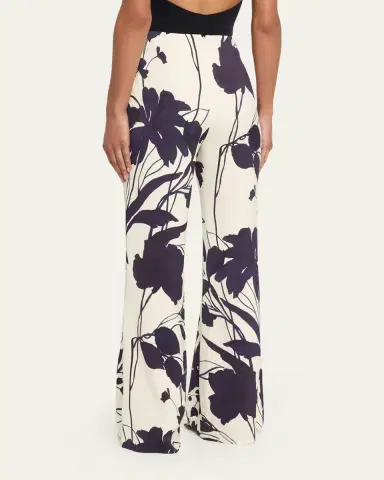 Cara Cara Pisa Printed Flare Pants | Thumbnail 3