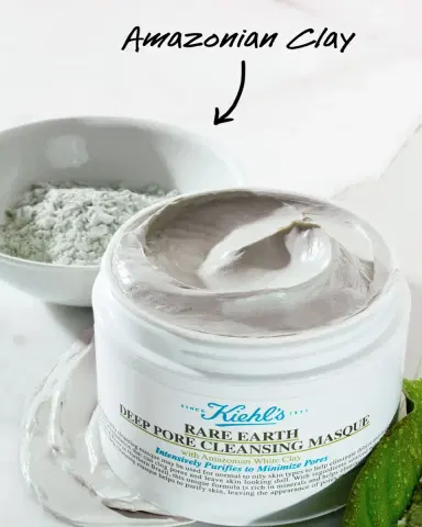 Kiehl's Since 1851 Rare Earth Deep Pore Cleansing Mask, 4.2 oz. | Thumbnail 3