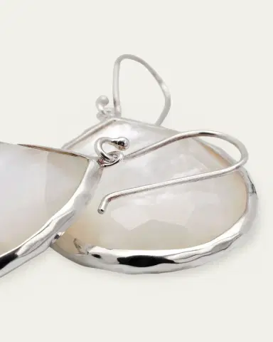 Ippolita Large Teardrop Earrings in Sterling Silver | Thumbnail 3