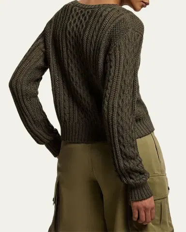 Ralph Lauren Silk-Cashmere Multi-Knit Sweater | Thumbnail 3 Ralph Lauren Silk-Cashmere Multi-Knit Sweater | Thumbnail 3