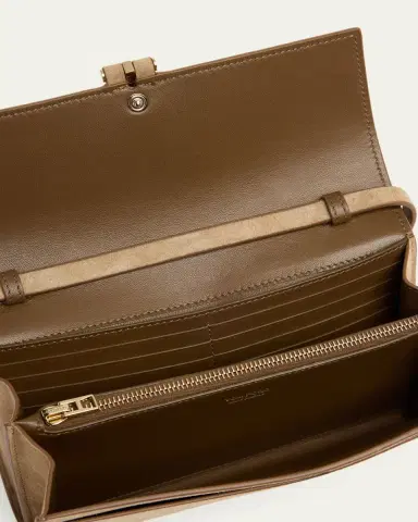 Tom Ford Suede Hanging T Crossbody Wallet | Thumbnail 4 Tom Ford Suede Hanging T Crossbody Wallet | Thumbnail 4