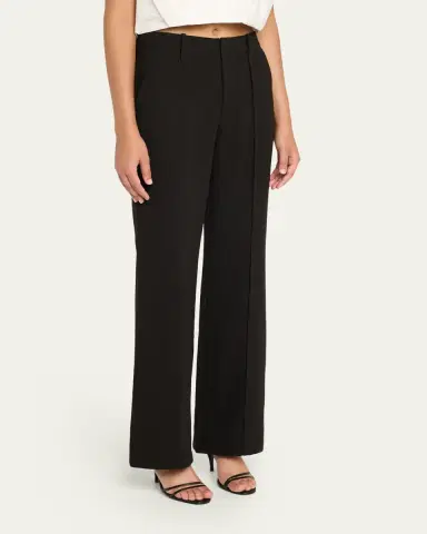 Simkhai Michelle Pintuck Cropped Pants | Thumbnail 4