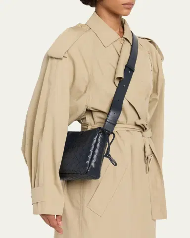 Bottega Veneta Men's Drawstring Leather Dustbag | Thumbnail 2