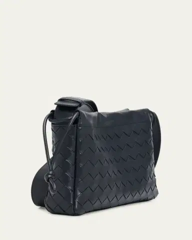 Bottega Veneta Men's Drawstring Leather Dustbag | Thumbnail 3