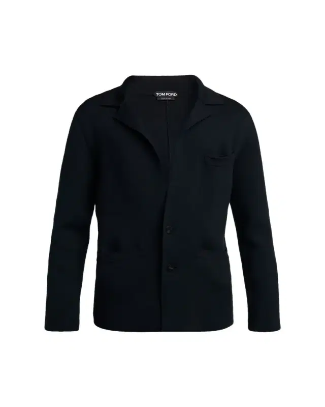 TOM FORD Men's Double-Face Wool Sweater Jacket