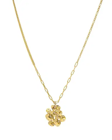 Nickho Rey Braque 14K Gold Vermeil Cubic Zirconia Pendant Necklace | Thumbnail 1 Nickho Rey Braque 14K Gold Vermeil Cubic Zirconia Pendant Necklace | Thumbnail 1