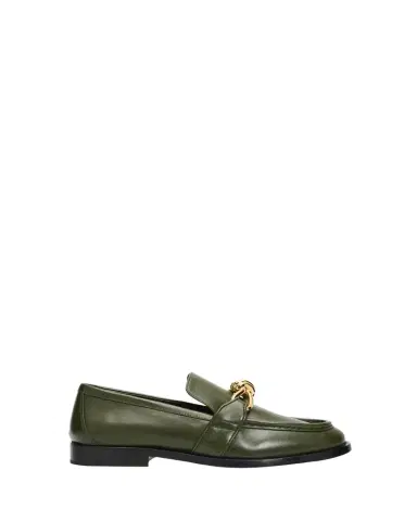 Bottega Veneta Astaire Metal-Knot Leather Loafers | Thumbnail 1 Bottega Veneta Astaire Metal-Knot Leather Loafers | Thumbnail 1
