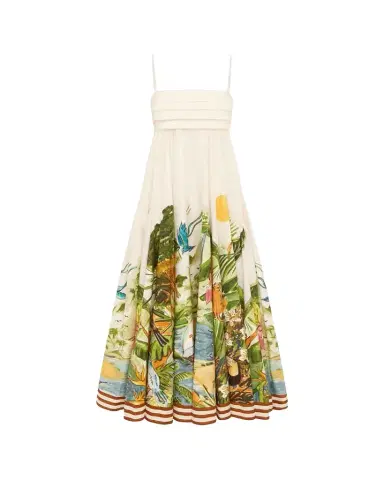 ALÉMAIS Toucan Tango Midi Dress | Thumbnail 1 ALÉMAIS Toucan Tango Midi Dress | Thumbnail 1