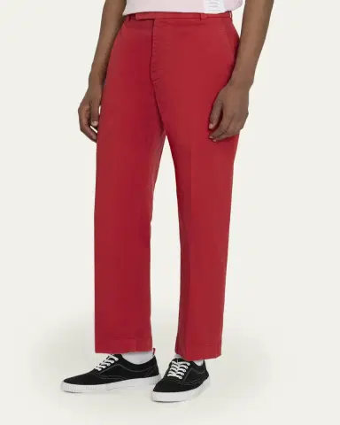 Thom Browne Men's Garment-Dyed Chino Pants | Thumbnail 4 Thom Browne Men's Garment-Dyed Chino Pants | Thumbnail 4