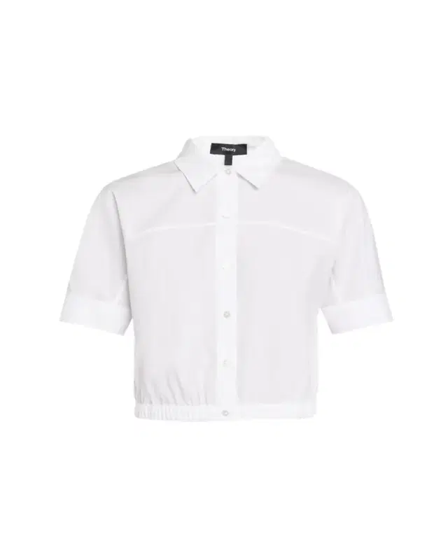 Short-Sleeve Button-Front Shirt