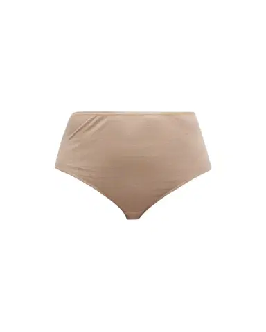 Hanro Cotton Seamless Satin-Trim Briefs | Thumbnail 1