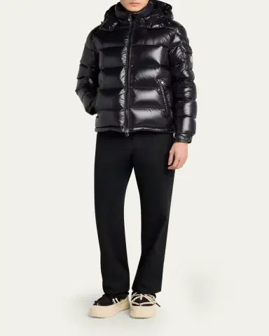Moncler Men's Hooded Down Puffer Jacket | Thumbnail 2 Moncler Men's Hooded Down Puffer Jacket | Thumbnail 2