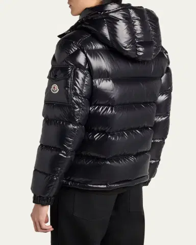Moncler Men's Hooded Down Puffer Jacket | Thumbnail 3 Moncler Men's Hooded Down Puffer Jacket | Thumbnail 3