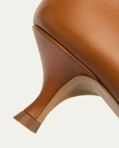 Le Monde Béryl 25mm Leather Kitten-Heel Pumps | Thumbnail 3 Le Monde Béryl 25mm Leather Kitten-Heel Pumps | Thumbnail 3