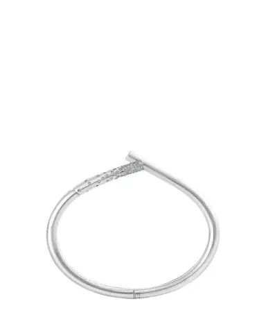 TABAYER 18K White Gold Diamond Pave Loop Bracelet | Thumbnail 1 TABAYER 18K White Gold Diamond Pave Loop Bracelet | Thumbnail 1