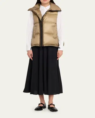 Sacai A-Line Puffer Vest | Thumbnail 2 Sacai A-Line Puffer Vest | Thumbnail 2
