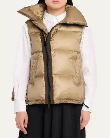 Sacai A-Line Puffer Vest | Thumbnail 4 Sacai A-Line Puffer Vest | Thumbnail 4