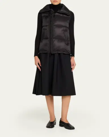 Sacai A-Line Puffer Vest | Thumbnail 7 Sacai A-Line Puffer Vest | Thumbnail 7