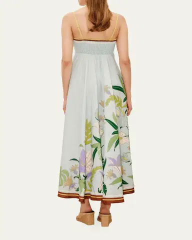 ALÉMAIS Alfie Linen Midi Dress | Thumbnail 3 ALÉMAIS Alfie Linen Midi Dress | Thumbnail 3