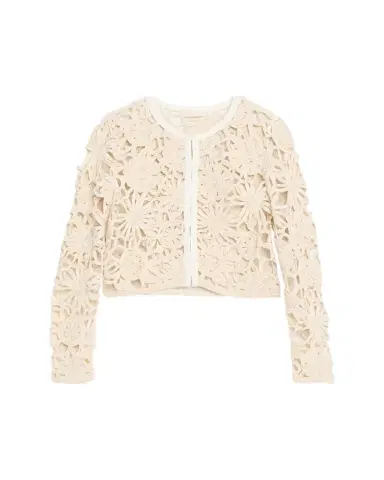 Ramy Brook Adelynn Openwork Floral Jacket | Thumbnail 1