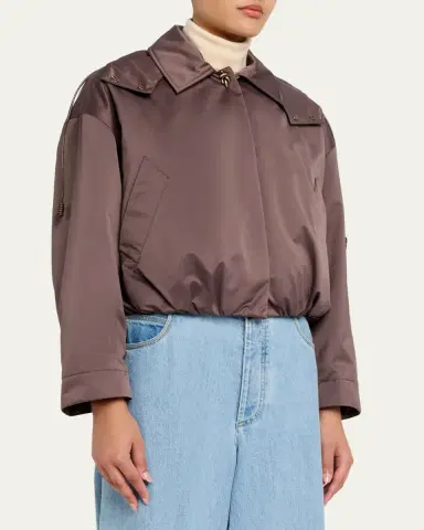 Moncler Chevreuil Duchesse Short Down Jacket | Thumbnail 4