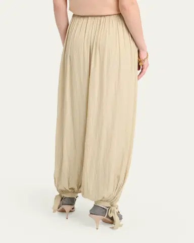 Chloé Balloon Trousers with Tie Details | Thumbnail 3