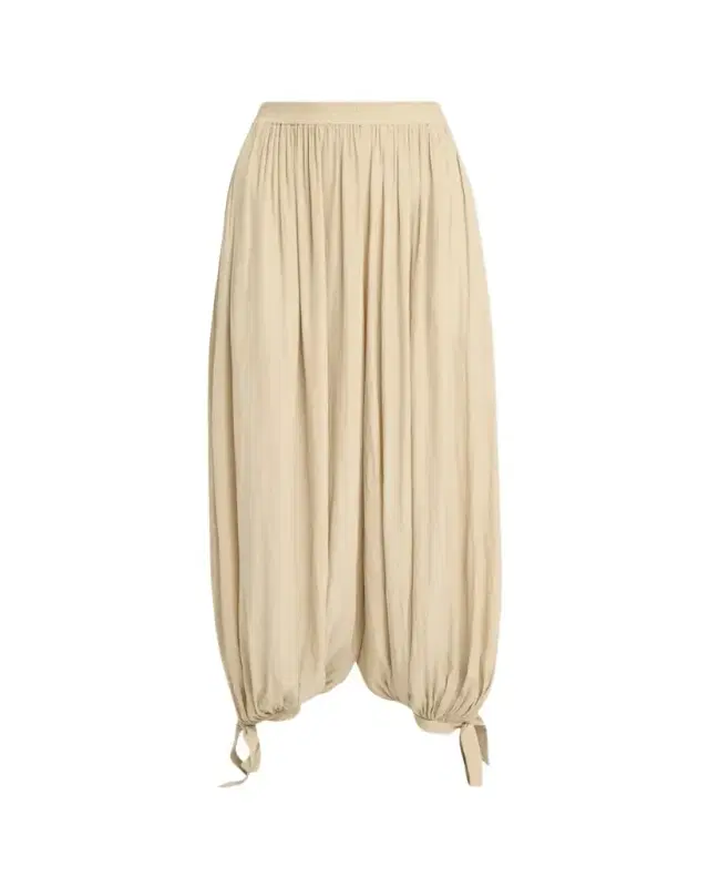 Chloe Balloon Trousers with Tie Details