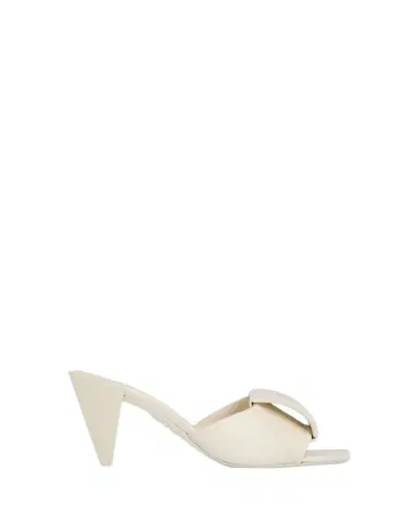 Loewe 85mm Origami Leather Slide Sandals | Thumbnail 1 Loewe 85mm Origami Leather Slide Sandals | Thumbnail 1
