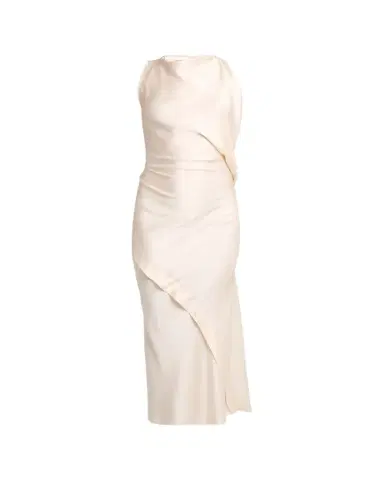Victoria Beckham Sleeveless Draped Dress | Thumbnail 1 Victoria Beckham Sleeveless Draped Dress | Thumbnail 1