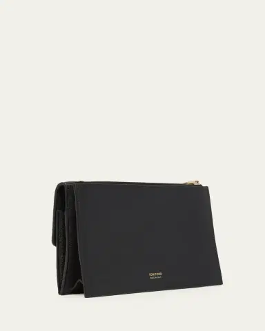 Tom Ford Kara Mini Leather Hanging T Crossbody Bag | Thumbnail 3 Tom Ford Kara Mini Leather Hanging T Crossbody Bag | Thumbnail 3