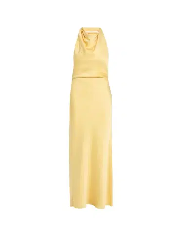 Simkhai Reannon Satin Halter Dress | Thumbnail 1